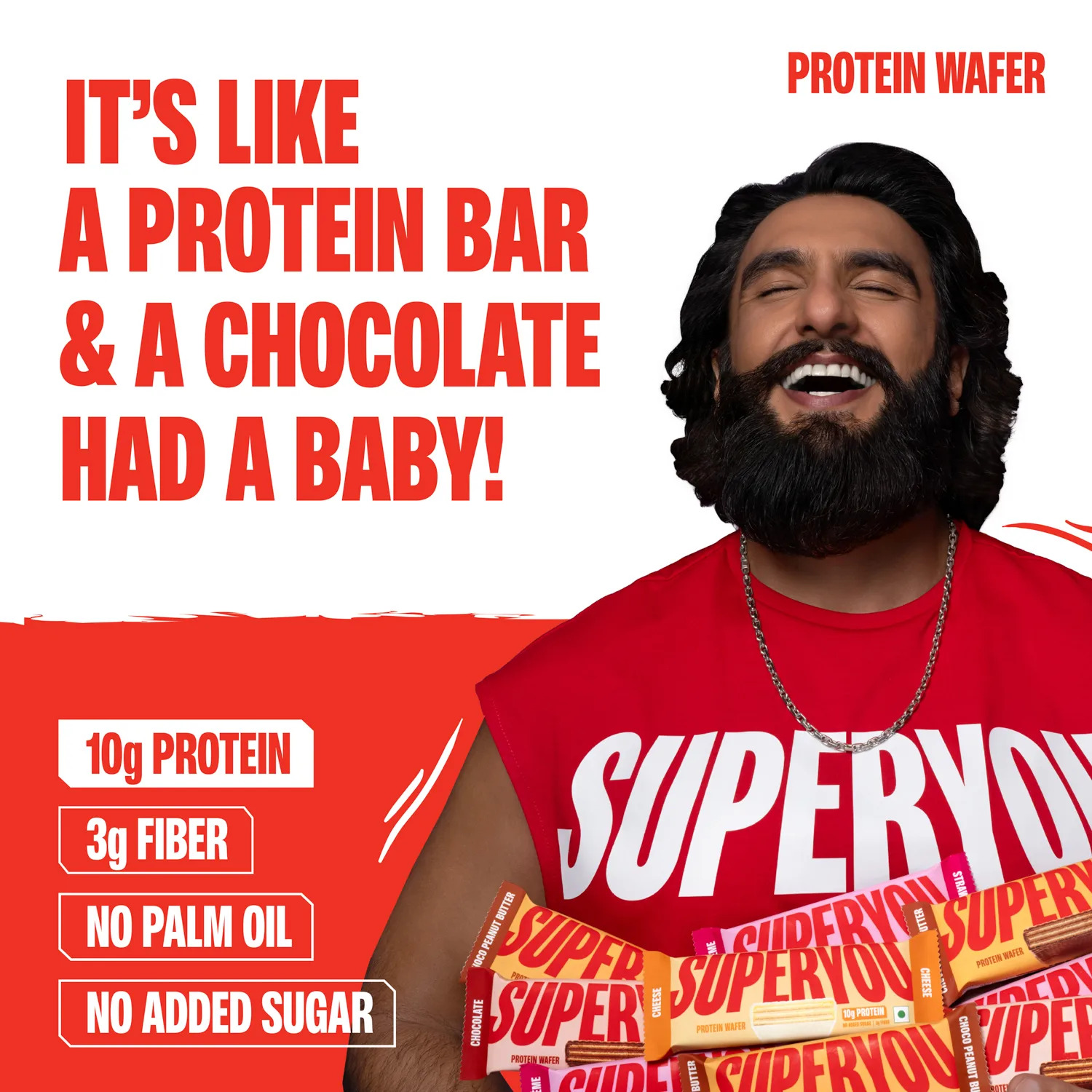 SuperYou Protein Wafer Bars